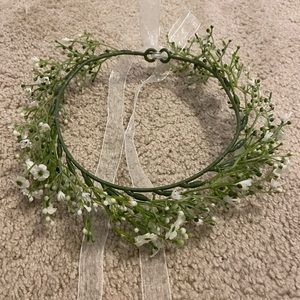 Baby’s Breath Flower Girl Crown